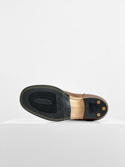 (MTO) - Miner Boots - natural full-grain cowhide  - 6186