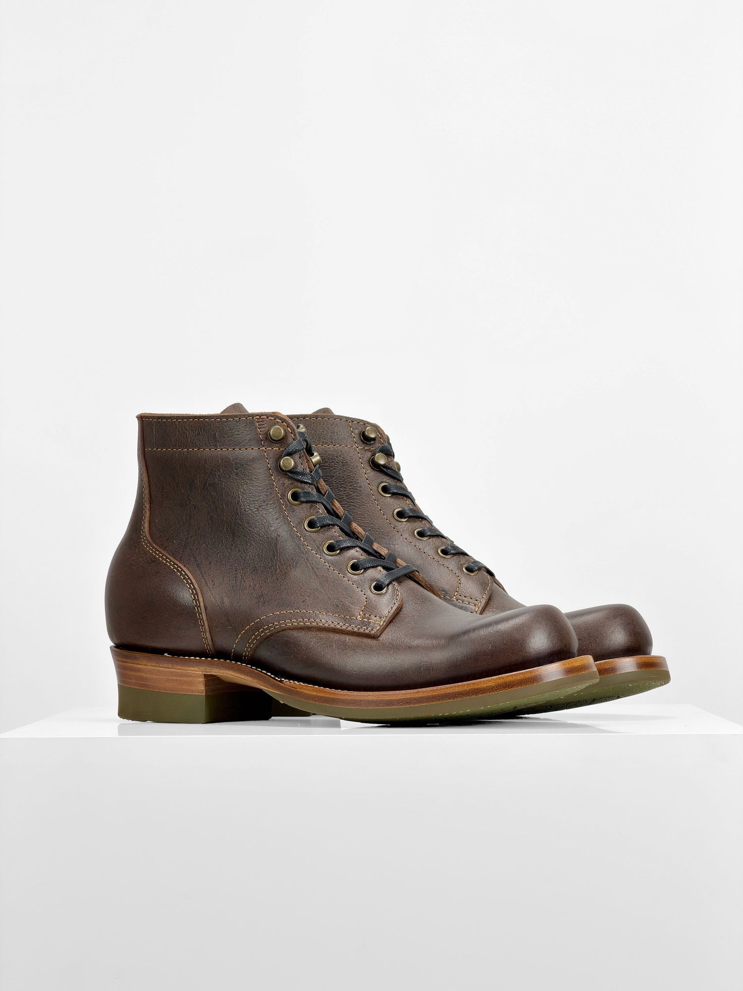 (MTO) - Miner Boots - C.F. Stead KUDU (UK)  SNUFF   - 6186