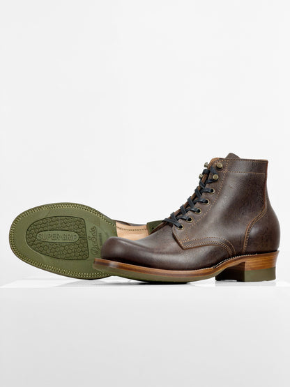 (MTO) - Miner Boots - U.K. CFS KUDU leather  - 6186