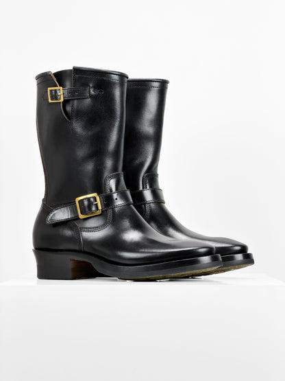 (MTO) - Engineer Boots 11" - Black Horween cxl -2382