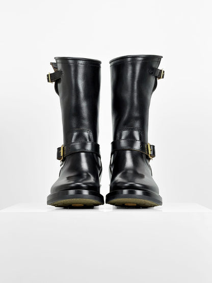 (MTO) - Engineer Boots 11" - Black Horween cxl -2382