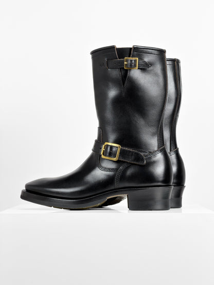 (MTO) - Engineer Boots 11" - Black Horween cxl -2382
