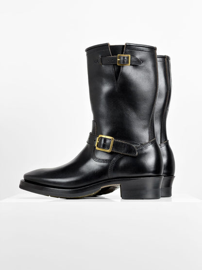 (MTO) - Engineer Boots 11" - Black Horween cxl -2382