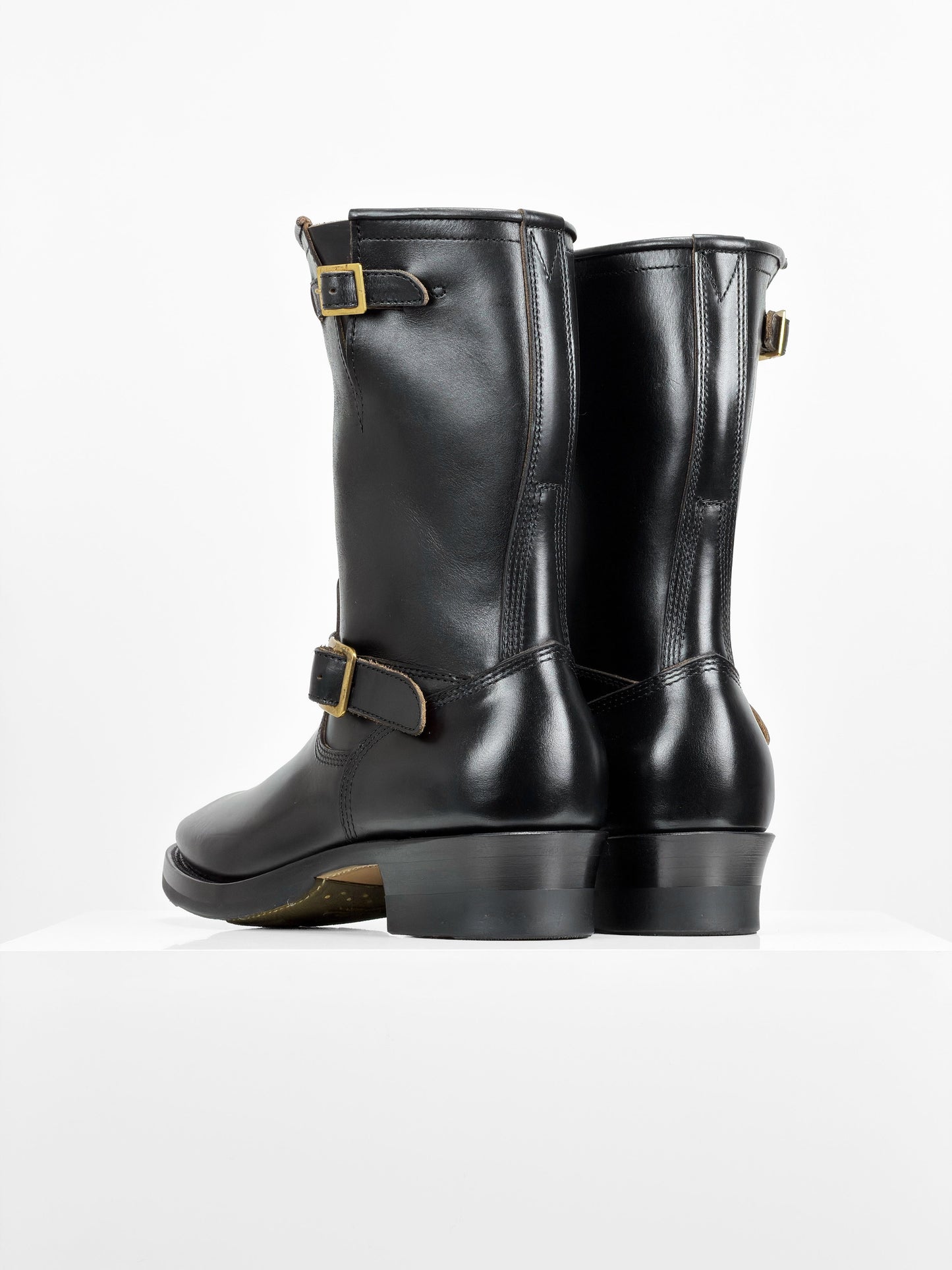 (MTO) - Engineer Boots 11" - Black Horween cxl -2382