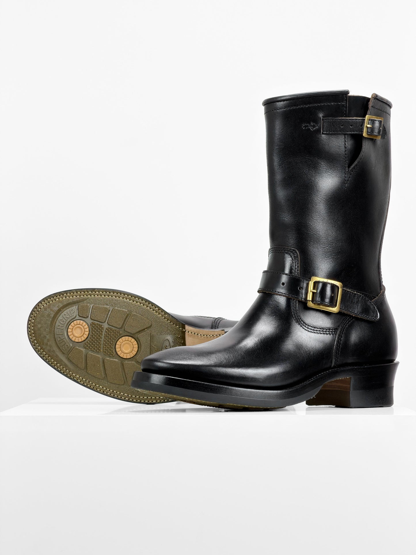 (MTO) - Engineer Boots 11" - Black Horween cxl -2382