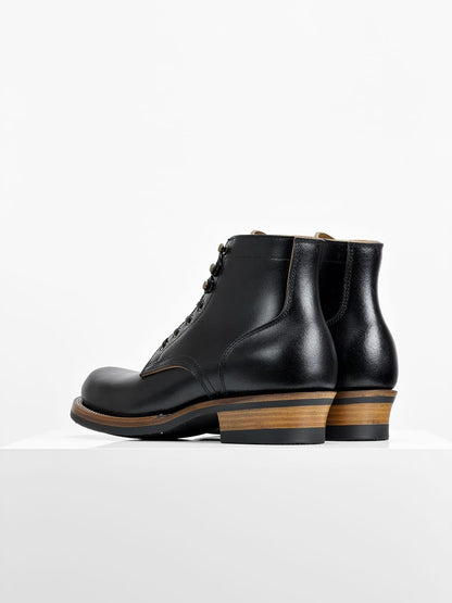 (MTO) - Miner Boots-Horween Waxed Flesh, Goodyear Welt-6185