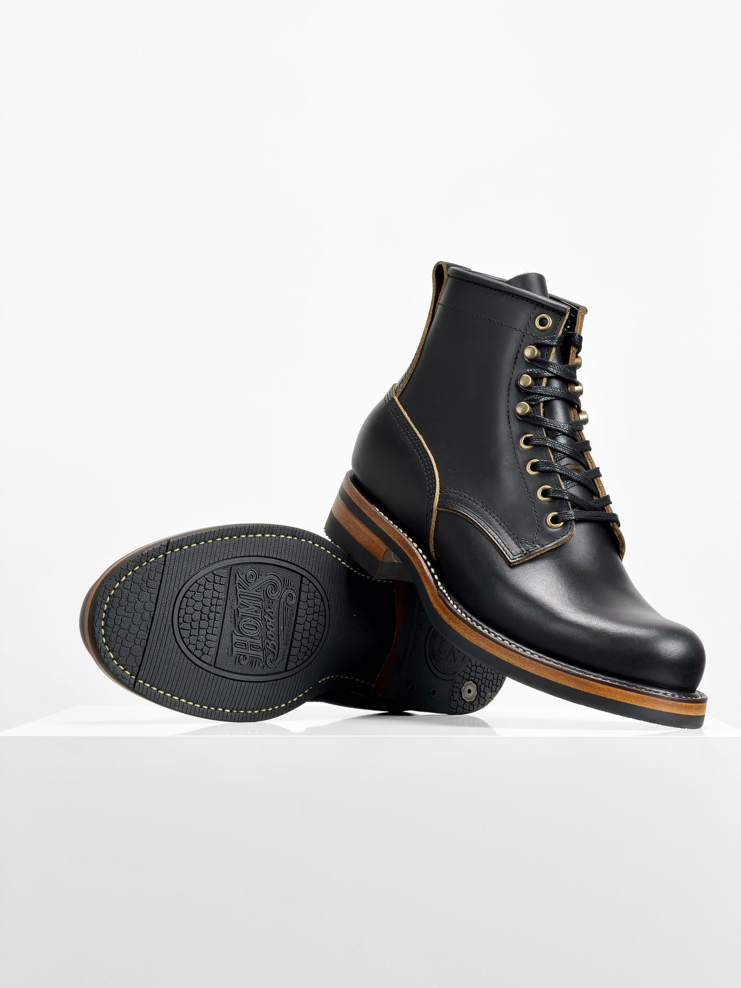 RTS / In Stock - Woodcutting boots  - Plain Toe - 6187