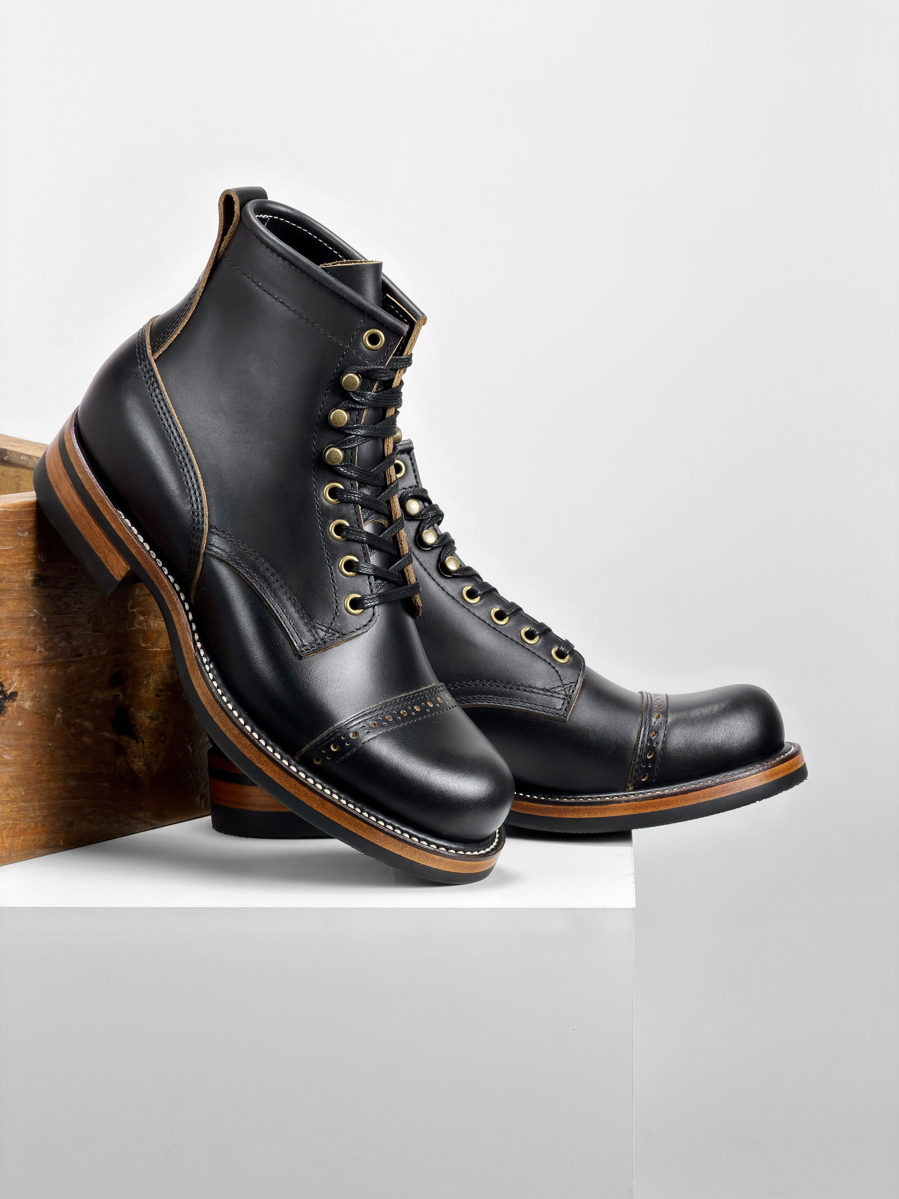 RTS / In Stock  - Woodcutting boots  - Cap Toe - 6188