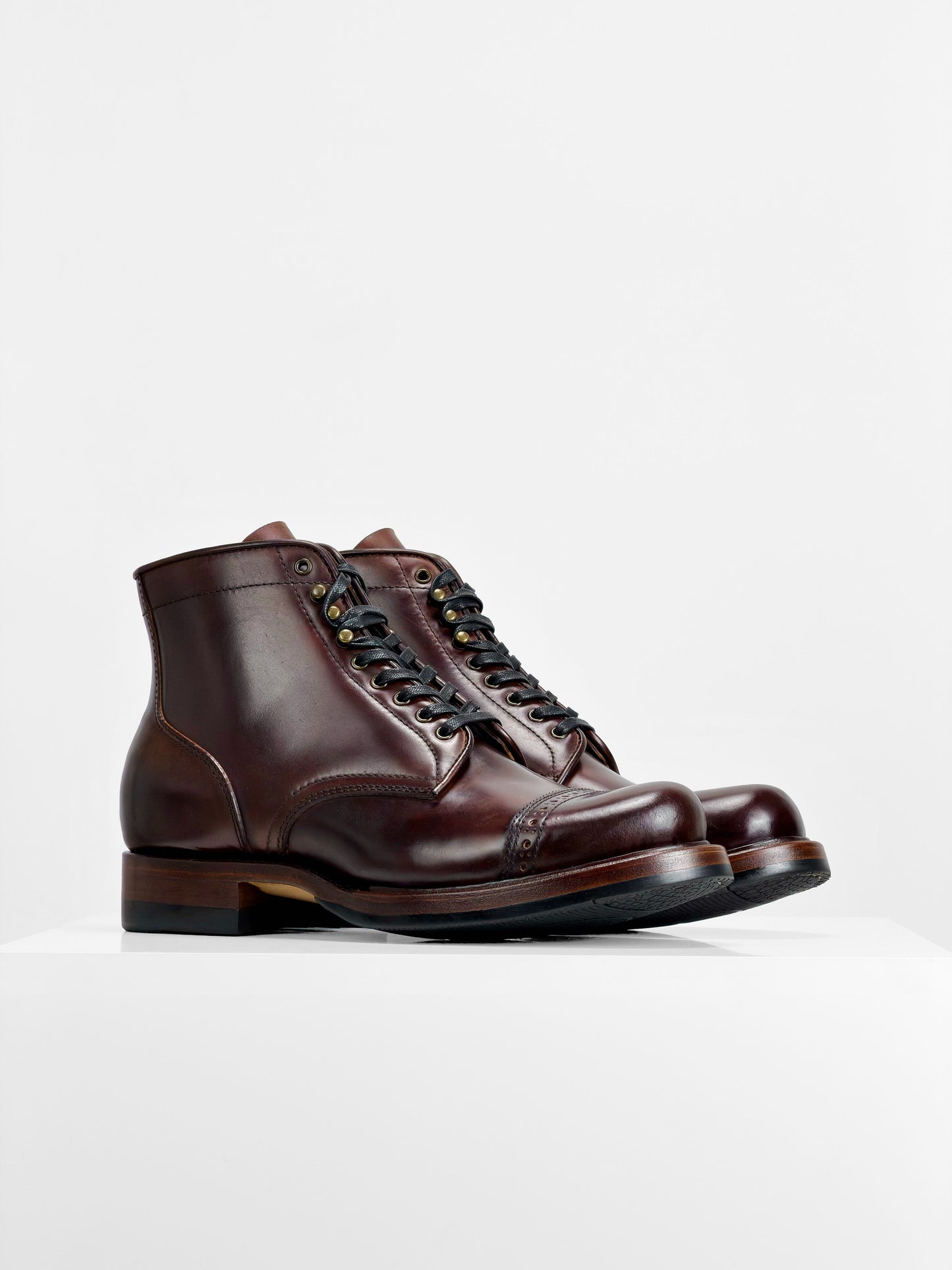 (MTO) - Classic Service Boot  &  Crafted with Maryam Shell Cordovan - 6583