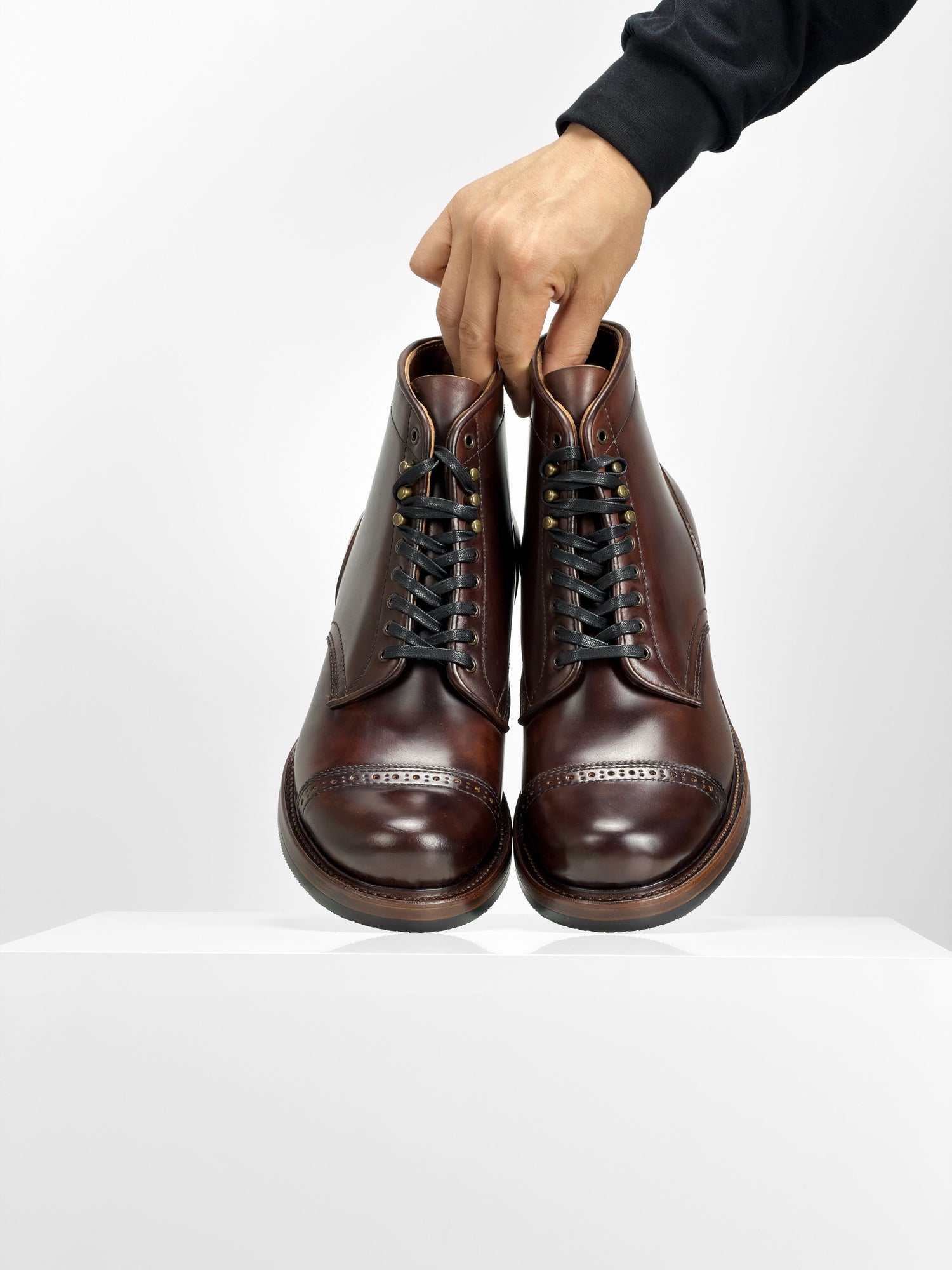 (MTO) - Classic Service Boot  &amp;  Crafted with Maryam Shell Cordovan - 6583