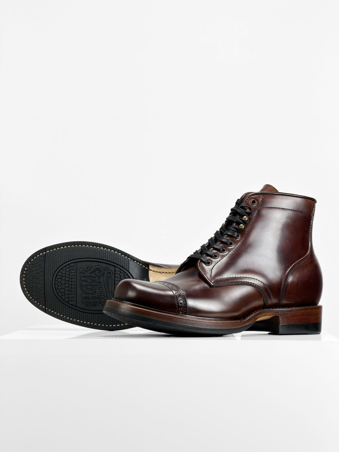 (MTO) - Classic Service Boot  &amp;  Crafted with Maryam Shell Cordovan - 6583