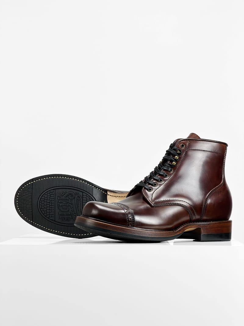 (MTO) - Classic Service Boot  &amp;  Crafted with Maryam Shell Cordovan - 6583