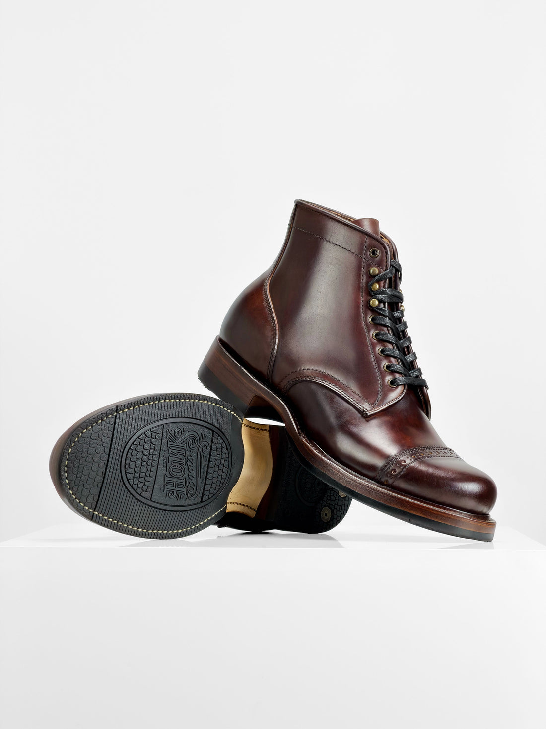 (MTO) - Classic Service Boot  &amp;  Crafted with Maryam Shell Cordovan - 6583