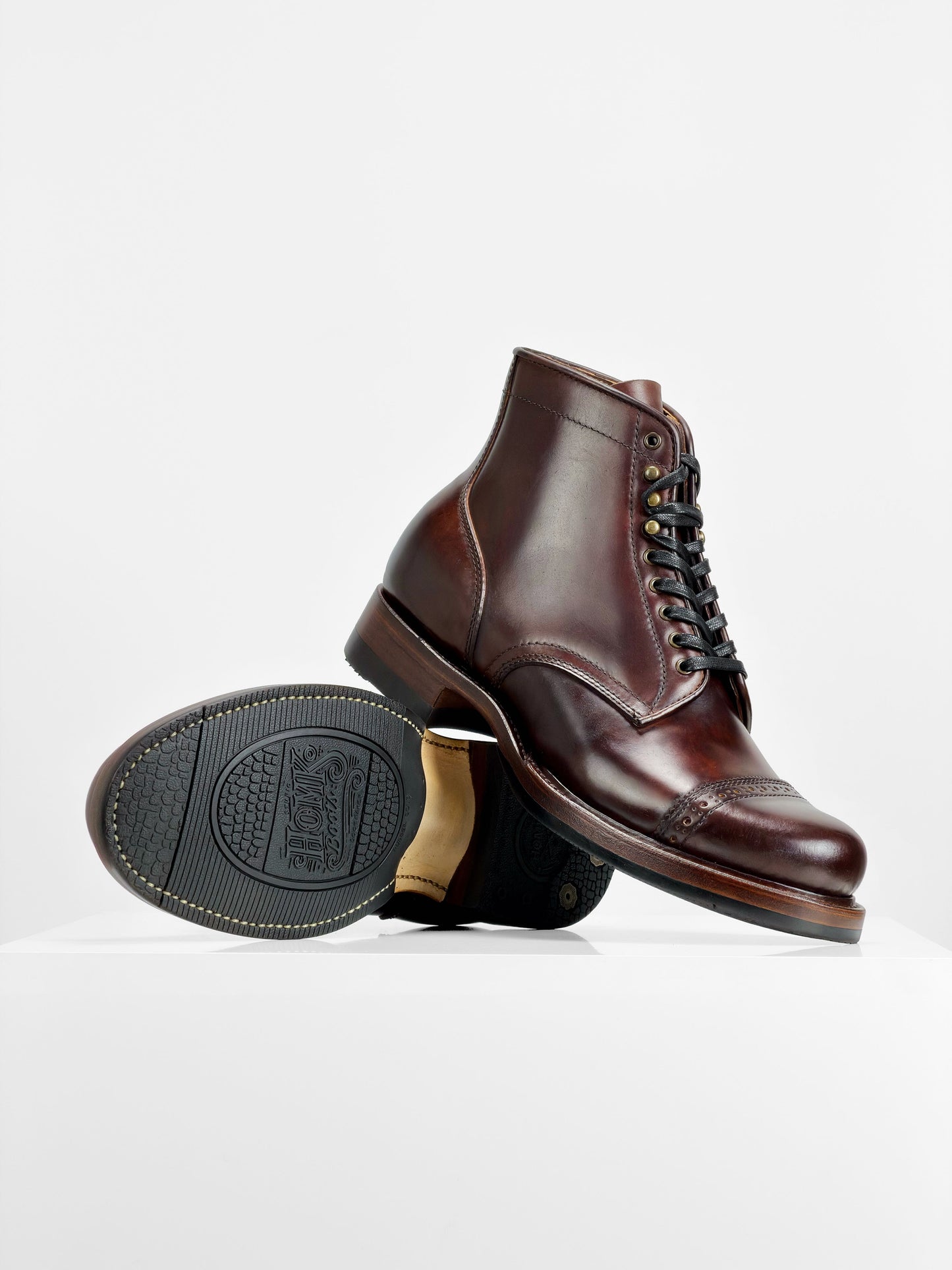 (MTO) - Classic Service Boot  &  Crafted with Maryam Shell Cordovan - 6583