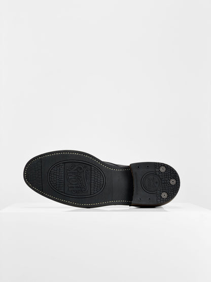 RTS / In Stock - CapToe Service Boot -  Charles F Stead  Westminster Calf - Black Nebula - 6766