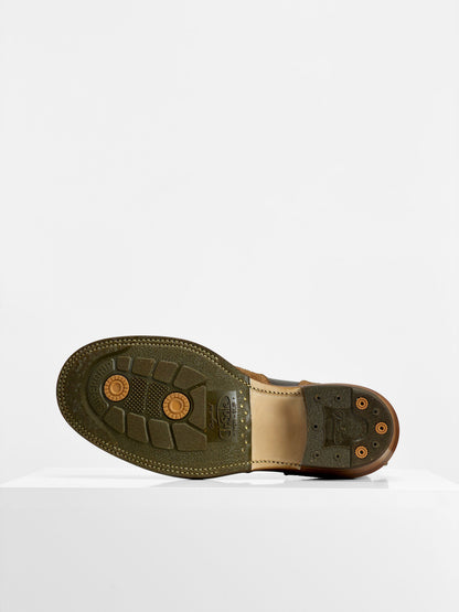 (MTO) Short-Toe Work Boot 7758 — Olive | Goodyear Welted