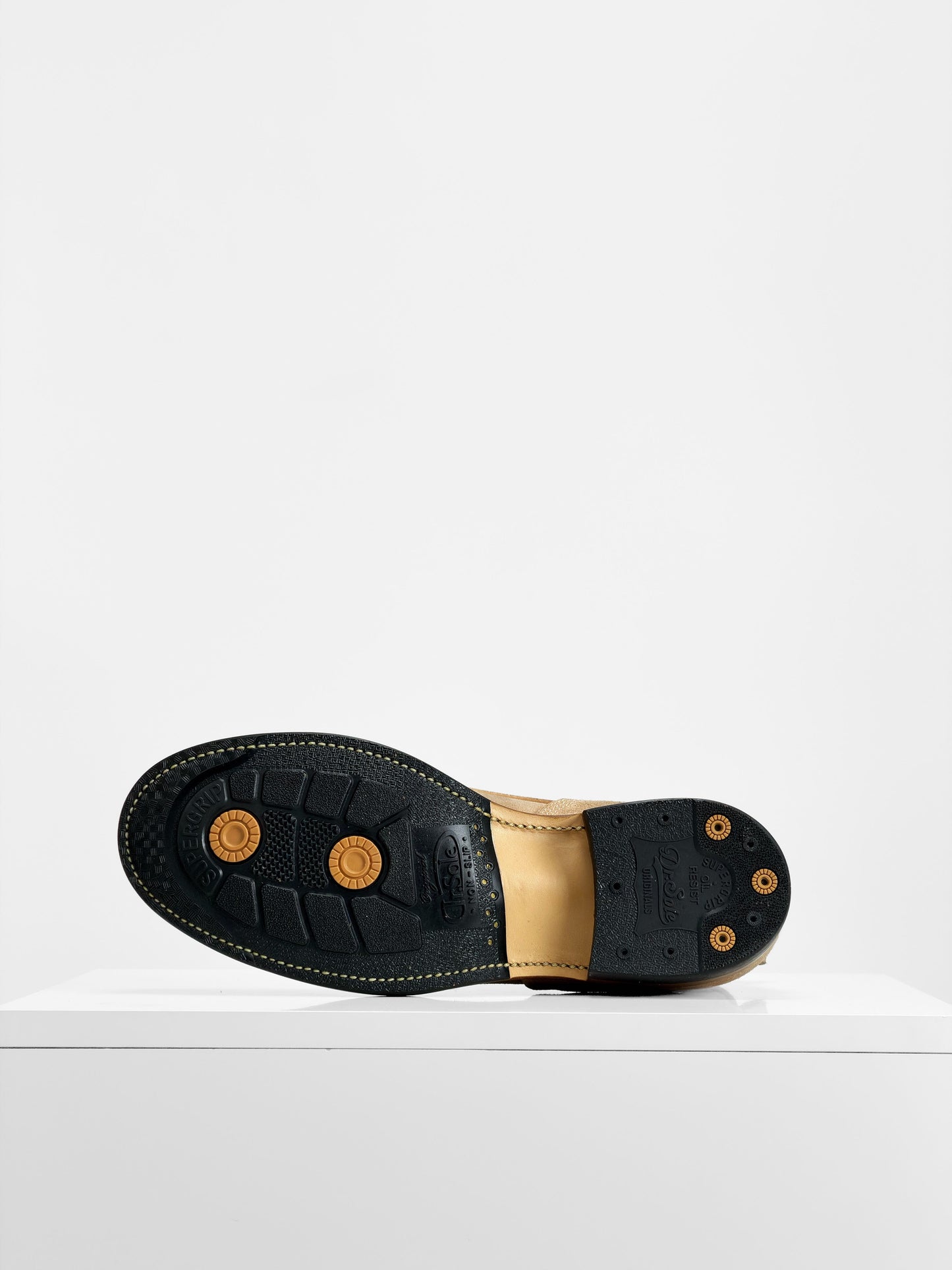 (MTO) - Round-Toe Logger Boots – Maryam Horsebutt Reverse, Goodyear Welt