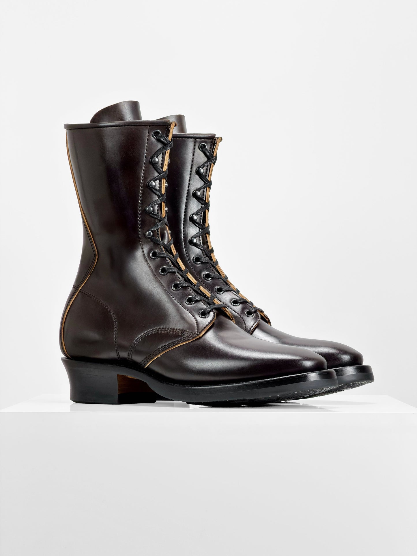 (MTO) - Stringer Boots 9 Eyelets -  Goodyear Welt · Conceria CONDOR S.r.l. - 1809