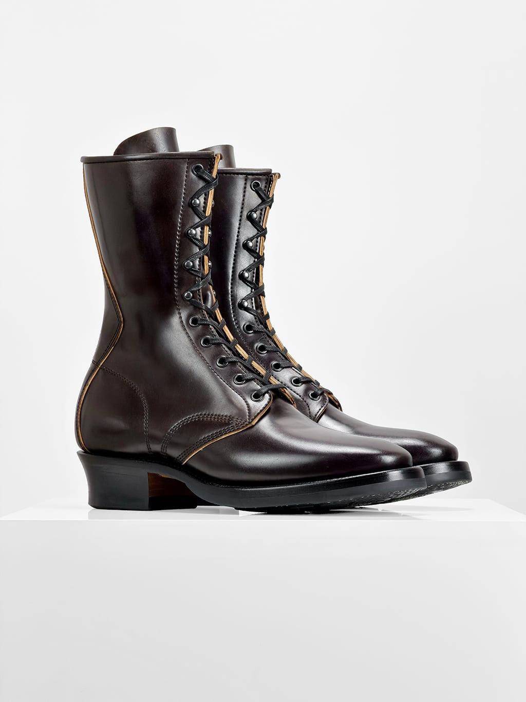(MTO) - Stringer Boots  -  Goodyear Welt · Shell Cordovan - 1809