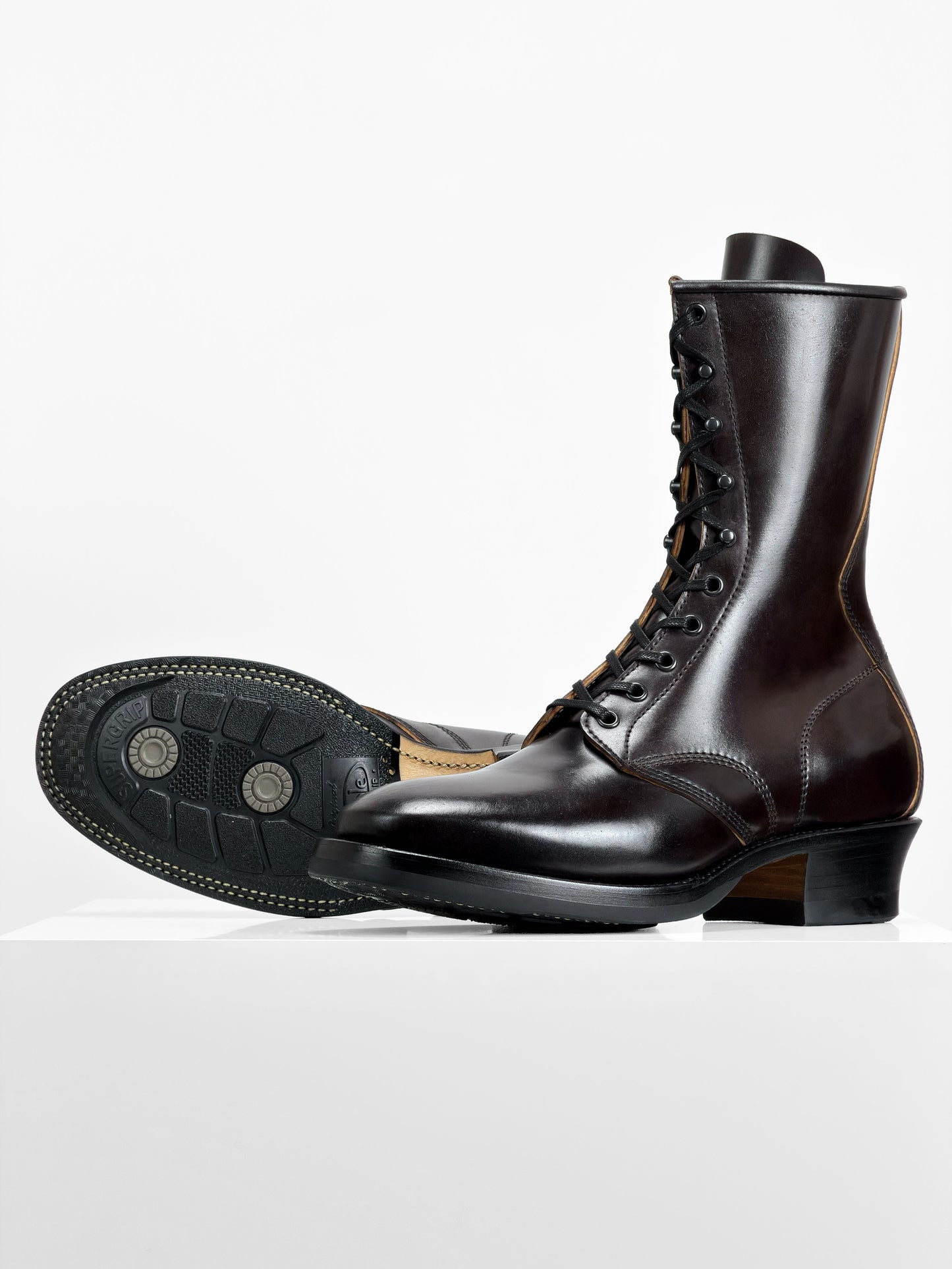 (MTO) - Stringer Boots 9 Eyelets -  Goodyear Welt · Conceria CONDOR S.r.l. - 1809