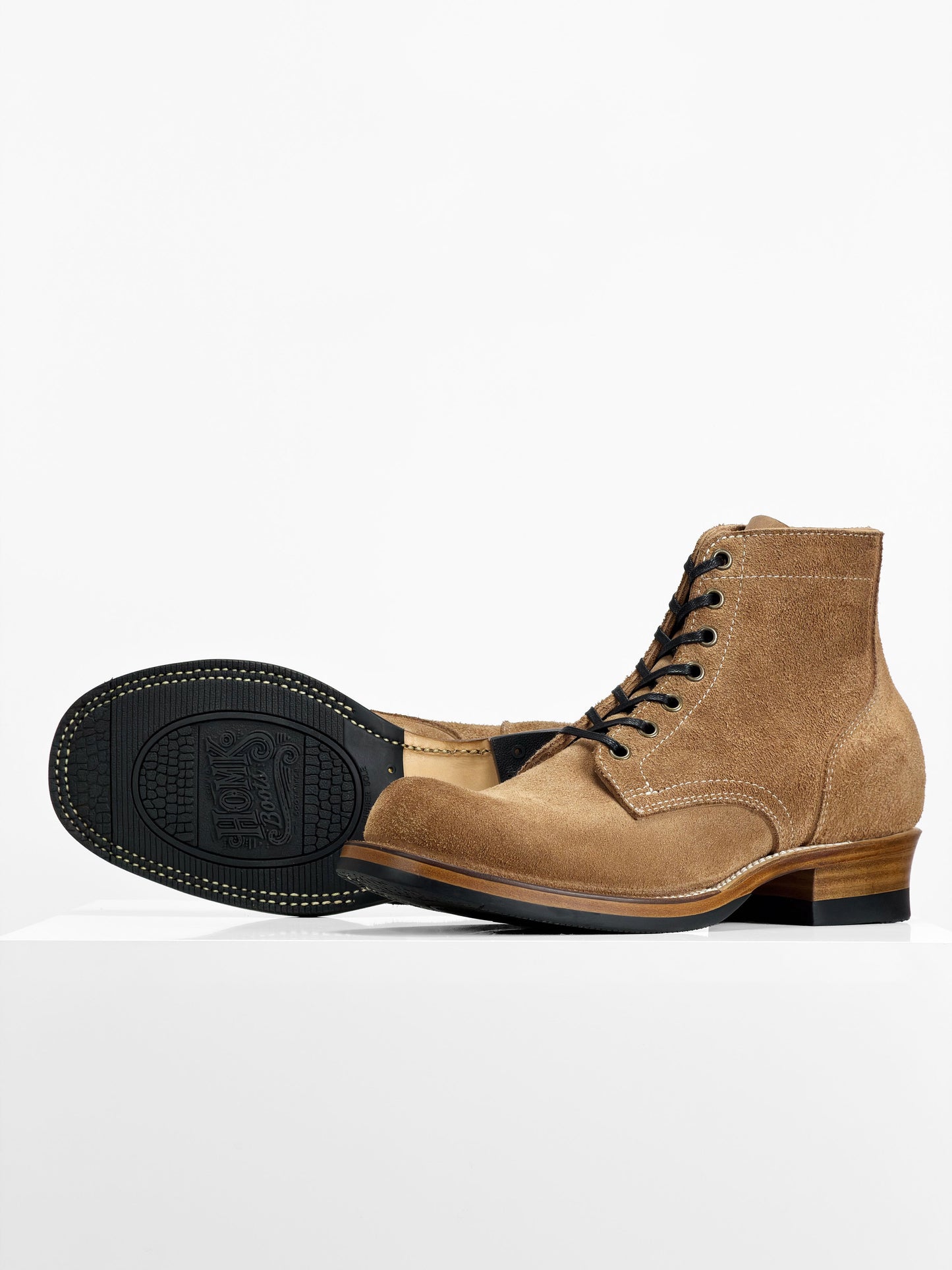 (MTO) - Miner Boot — Natural Roughout  - 6186
