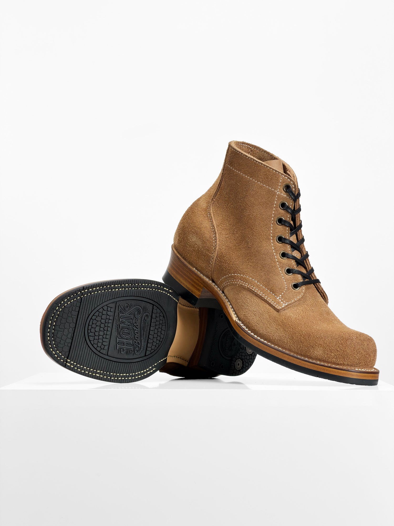 (MTO) - Miner Boot — Natural Roughout  - 6186