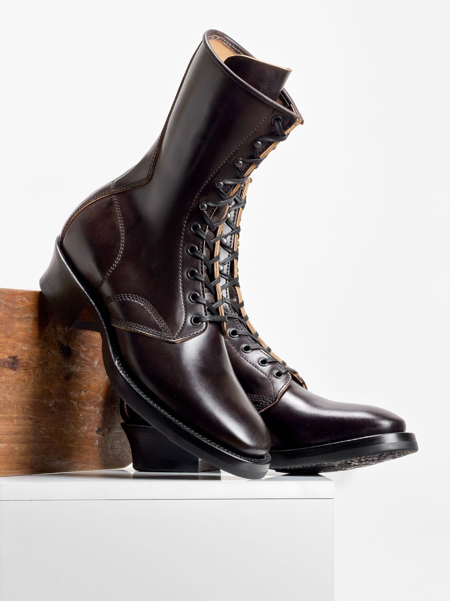 (MTO) - Stringer Boots 9 Eyelets -  Goodyear Welt · Conceria CONDOR S.r.l. - 1809