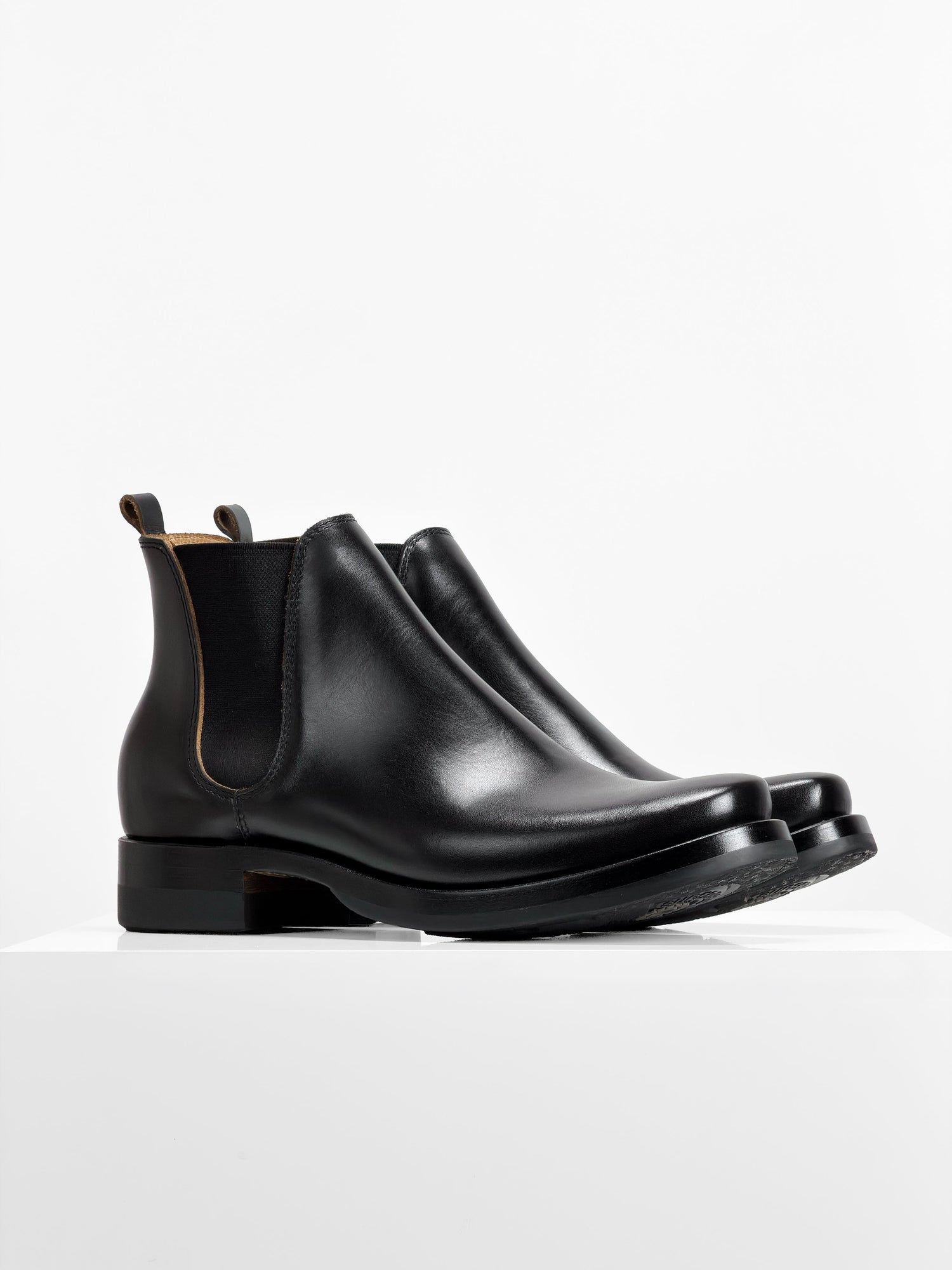 (MTO) - Field Chelsea U.S. Tea-Core Cowhide — Black/6398