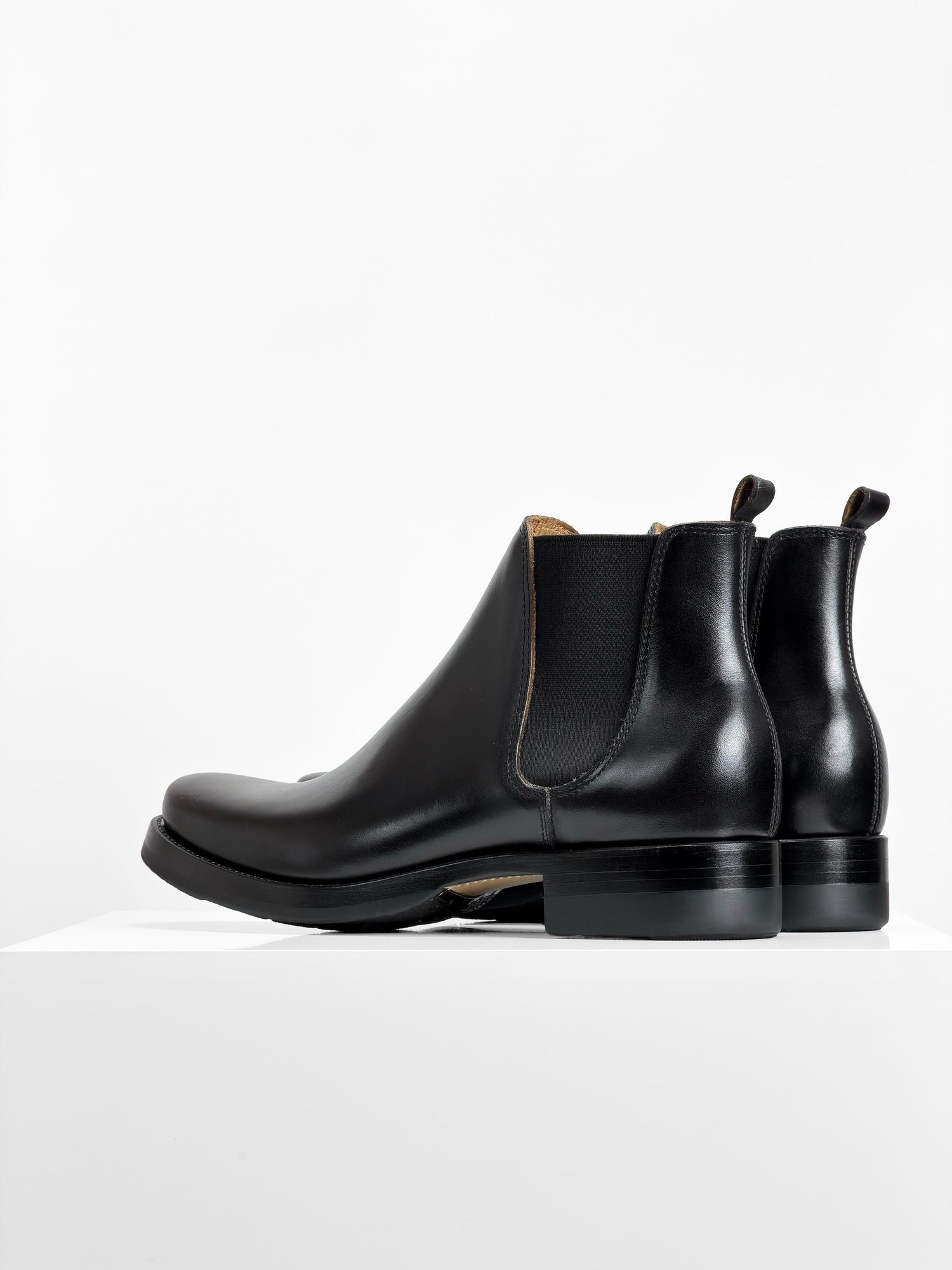 (MTO) - Field Chelsea U.S. Tea-Core Cowhide — Black/6398