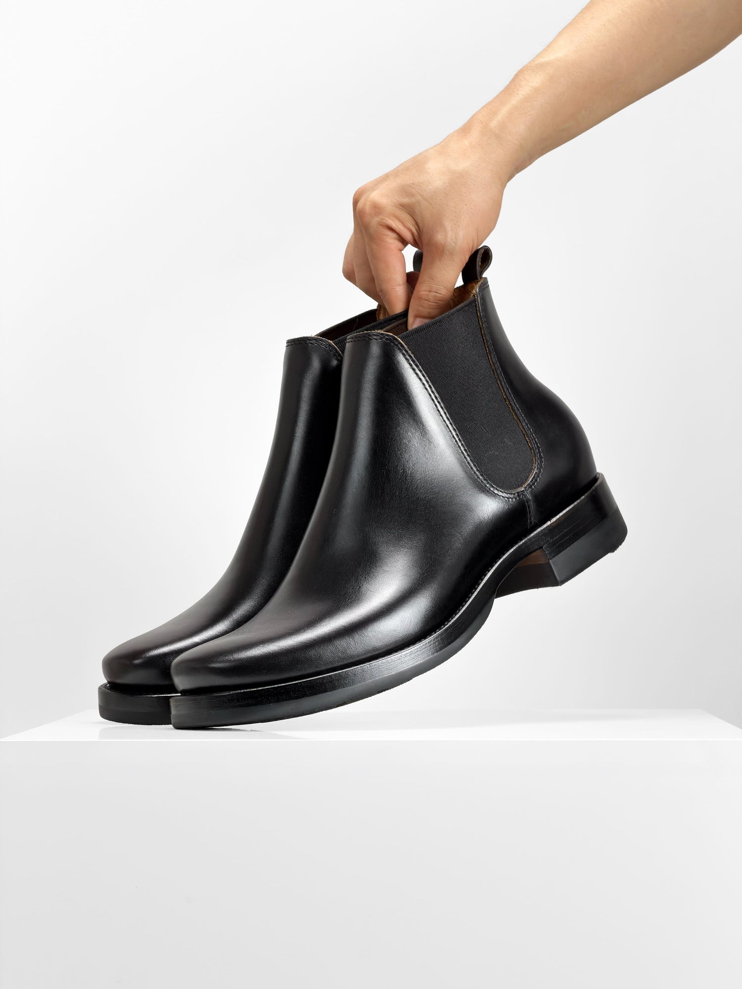 (MTO) - Field Chelsea U.S. Tea-Core Cowhide — Black/6398
