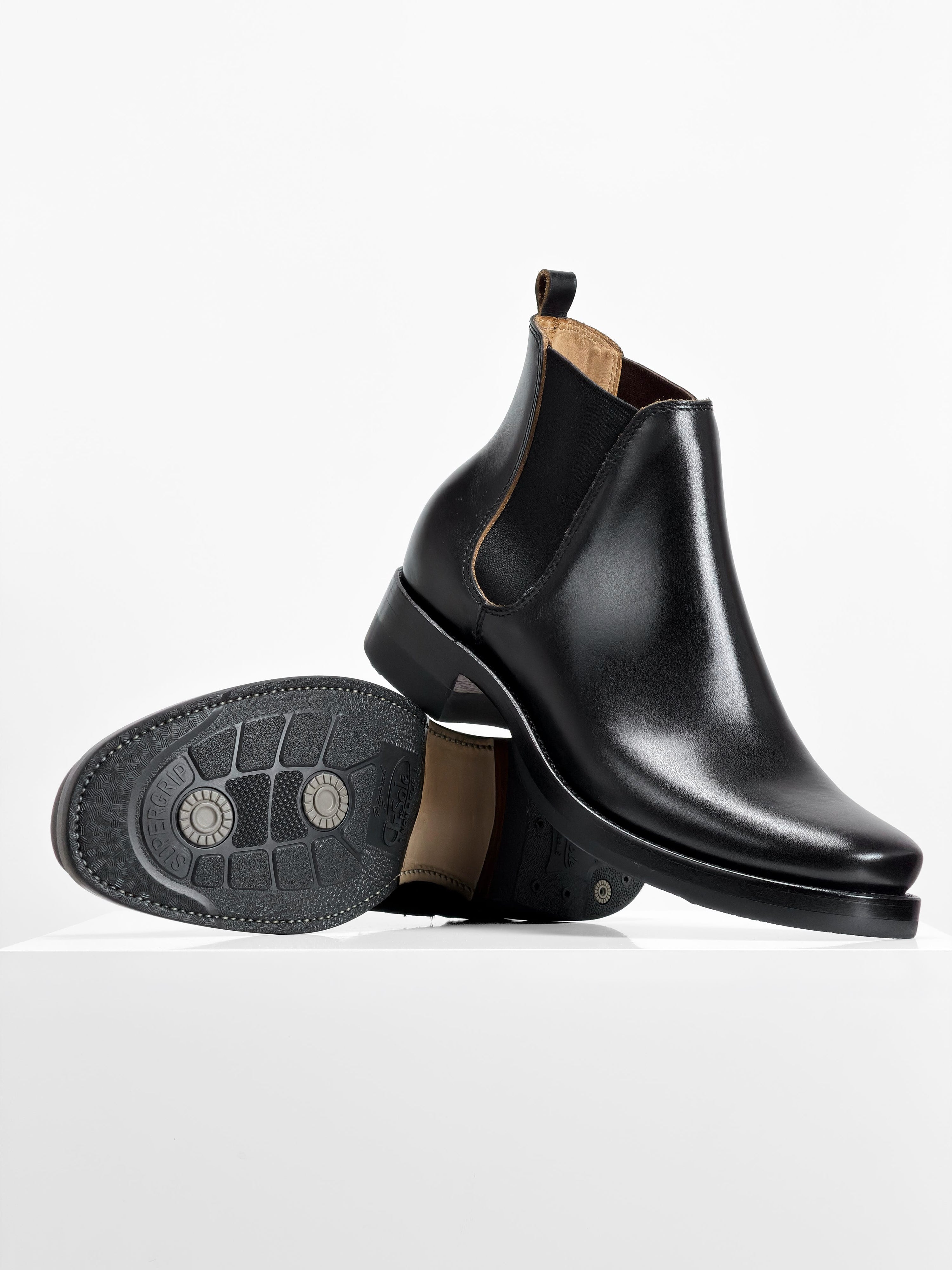 (MTO) - Field Chelsea U.S. Tea-Core Cowhide — Black/6398
