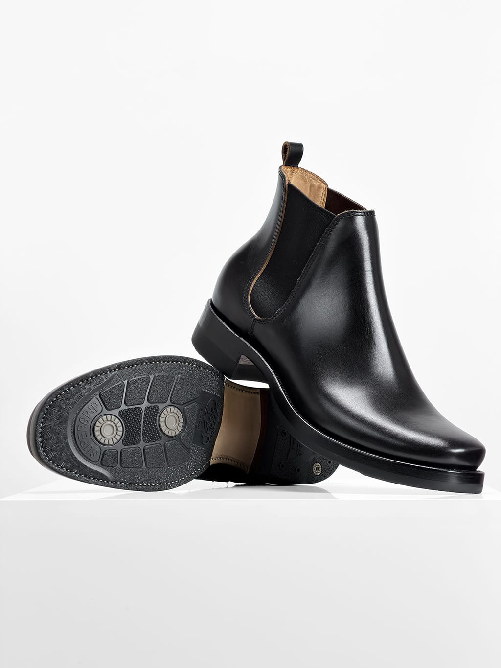 (MTO) - Field Chelsea U.S. Tea-Core Cowhide — Black/6398