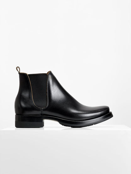 (MTO) - Field Chelsea U.S. Tea-Core Cowhide — Black/6398