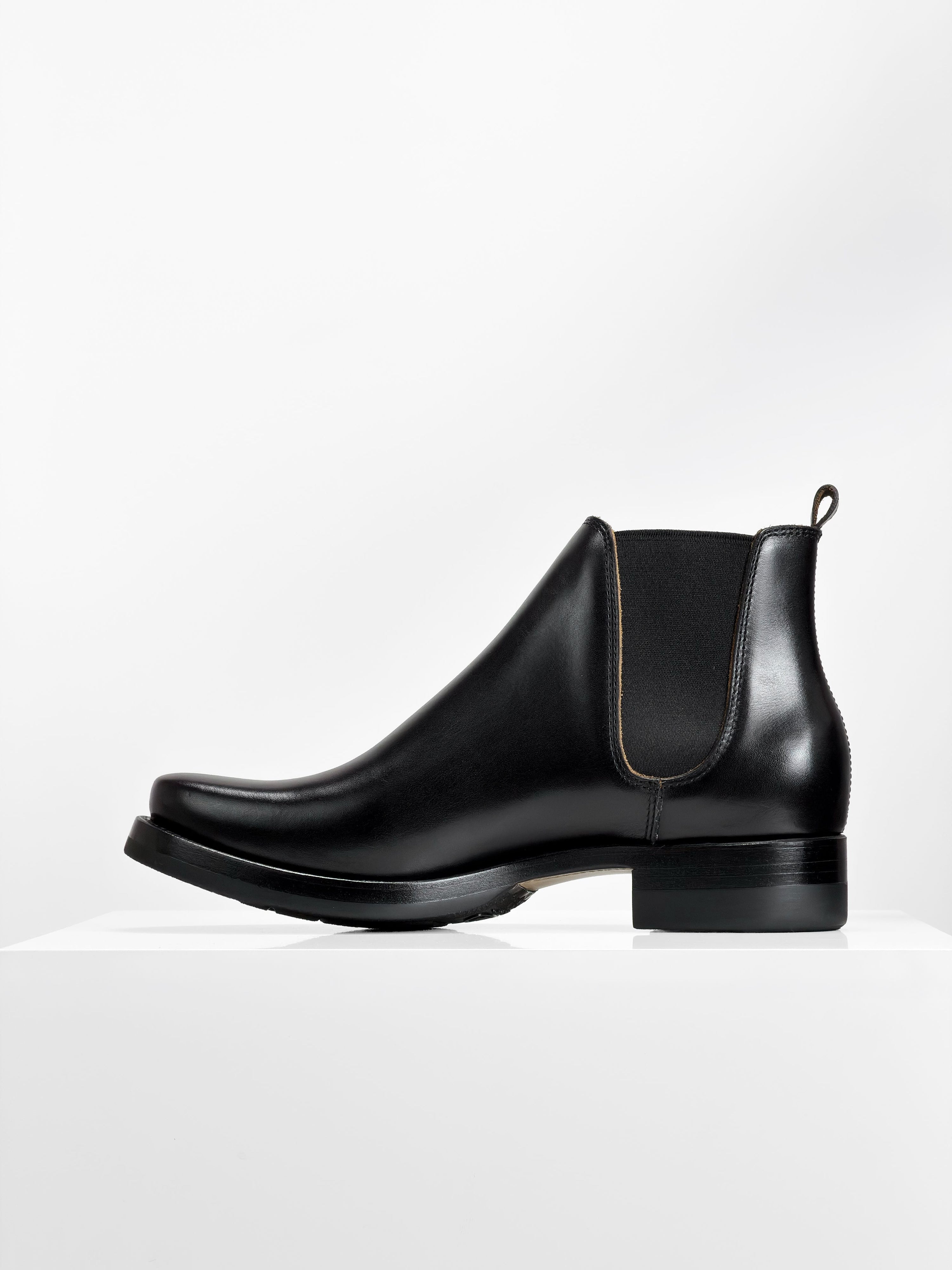 (MTO) - Field Chelsea U.S. Tea-Core Cowhide — Black/6398