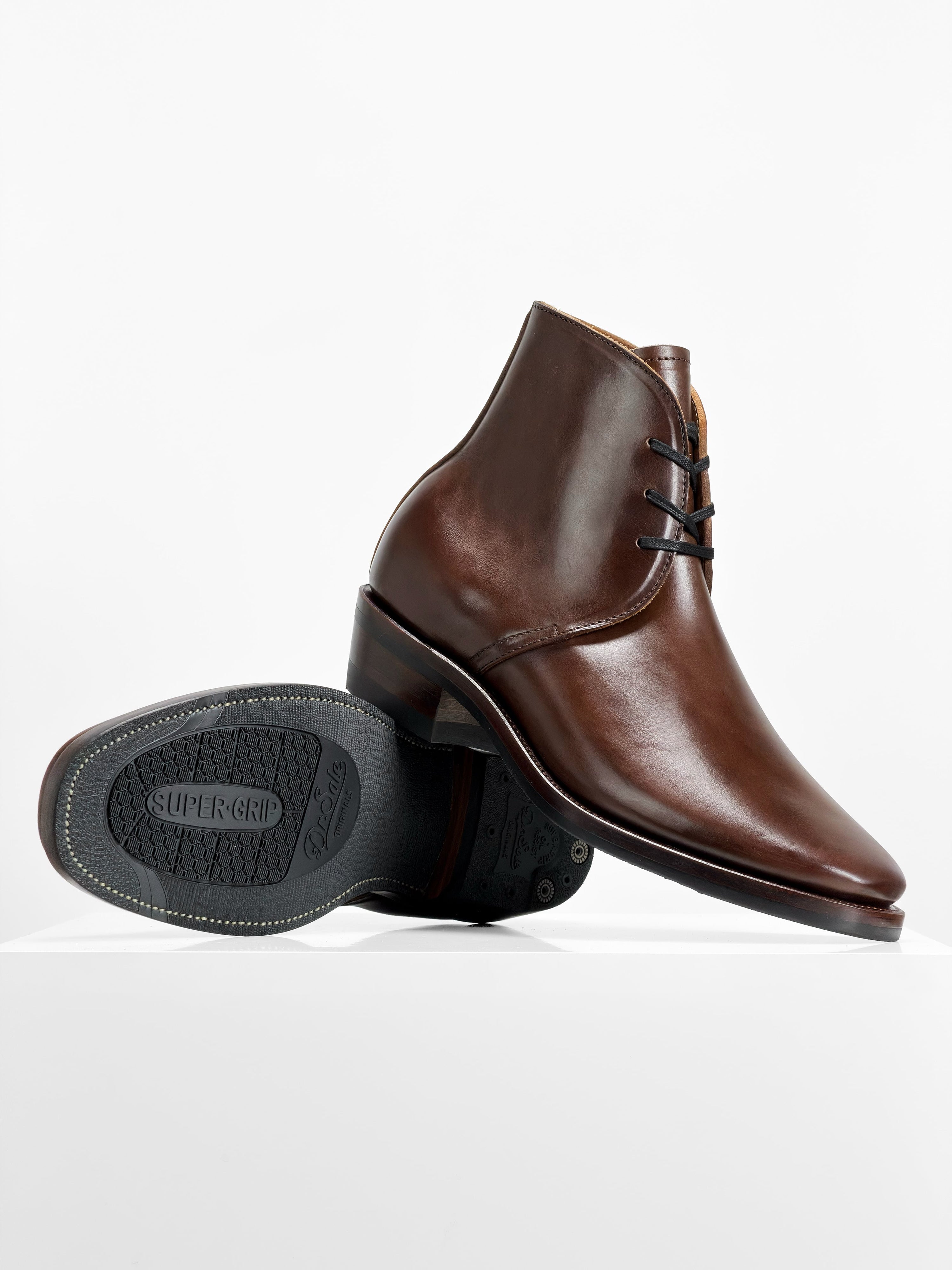 (MTO) - George Boots  -Coffee Maryam oiled/waxy Horsebutt- QZ01