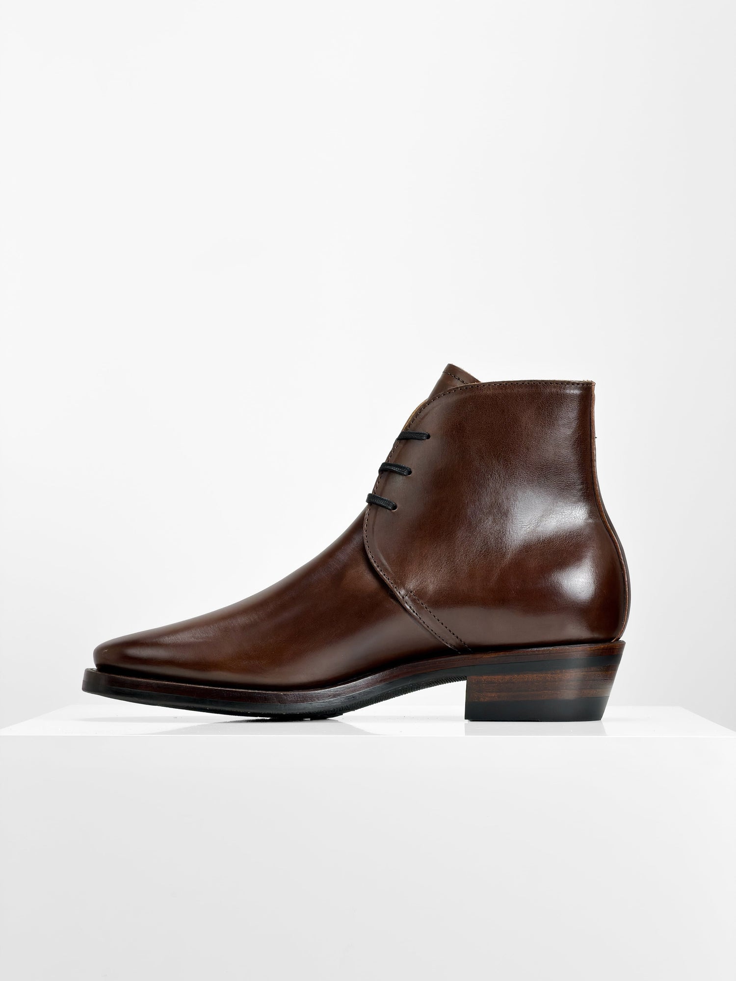 (MTO) - George Boots  -Coffee Maryam oiled/waxy Horsebutt- QZ01