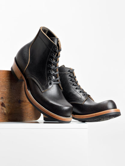 (MTO) - Miner Boots - Horween Waxed Flesh   - 6186