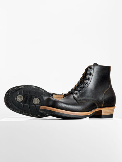 (MTO) - Miner Boots - Horween Waxed Flesh   - 6186